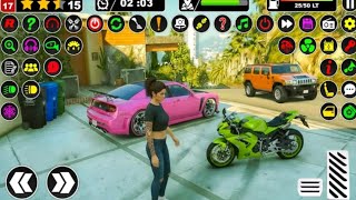 トラフィックバイクゲームシミュレーター3D Androidゲームプレイ。 screenshot 5