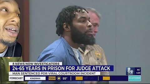Man sentenced to decades in prison for attacking Las Vegas judge: 'I'm not an evil person (Reaction)