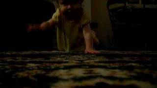baby abby crawling