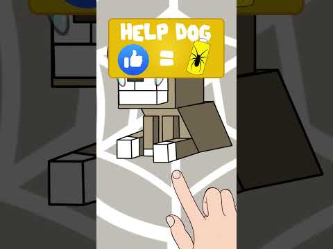 Gegagedigedagedago Nuggets vs Spider in Minecraft : Save the Dog