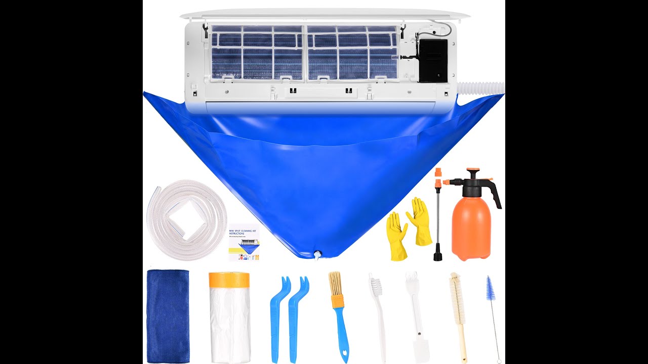 How to Clean a Mini Split AC at Home | LEARNIBEE 14-Piece Cleaning Kit Guide