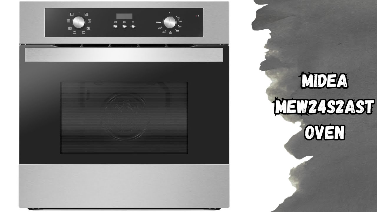 Midea MEW24S2AST Single Built-in Oven by Midea | Triple-Layer Door Safety | Review