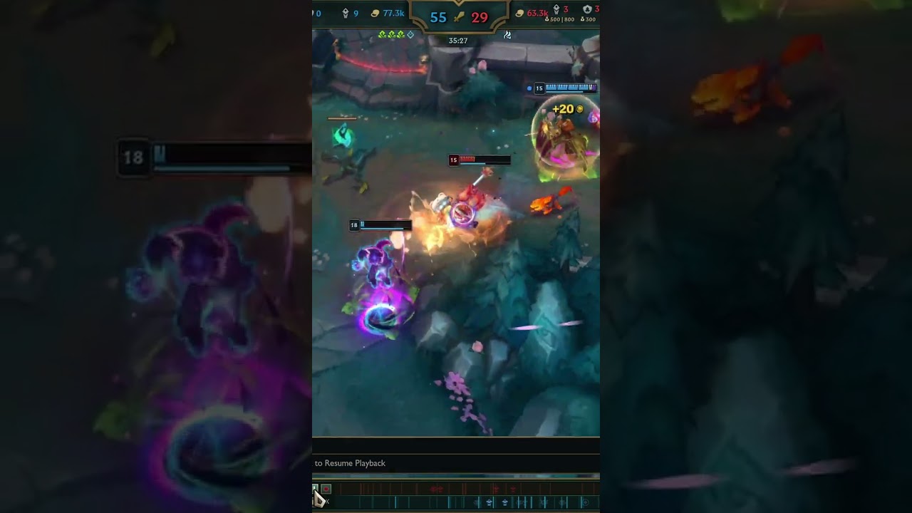 Malzahar double kill and 10 HP getaway -  