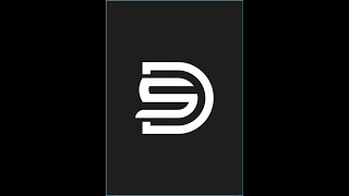 How To  Create S D Name Logo In Grid In Illustrator