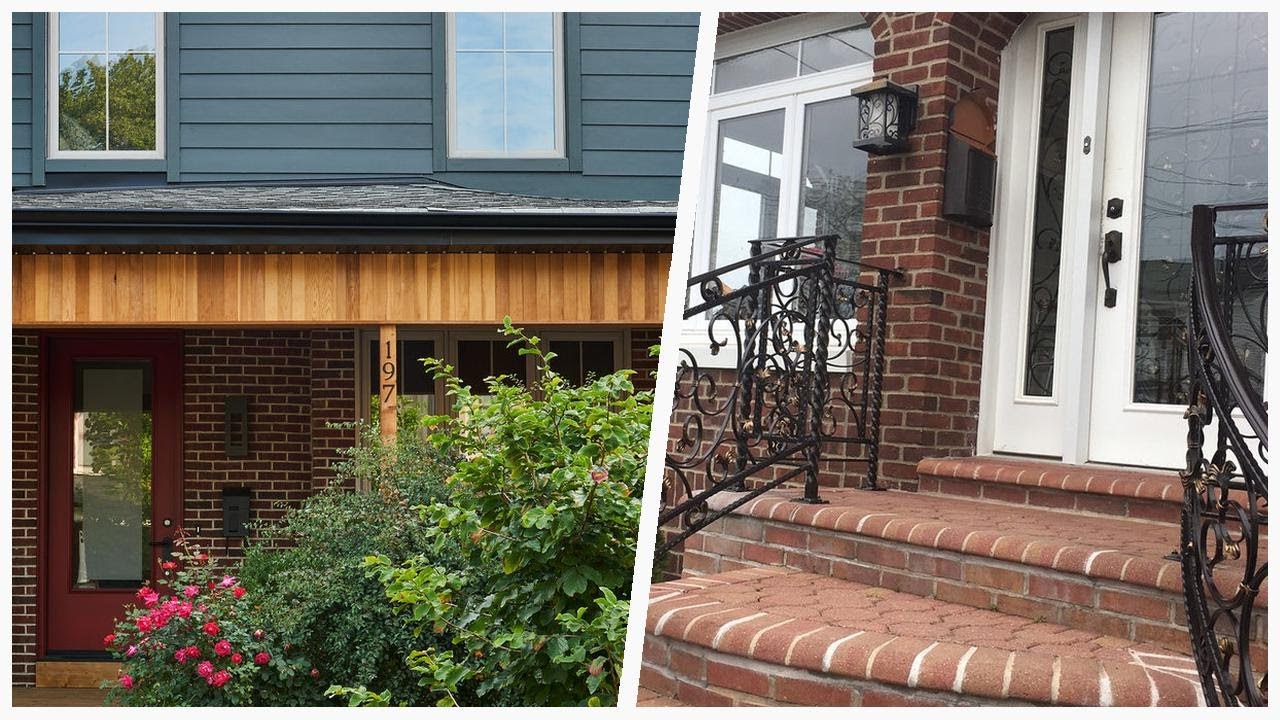 75 Red Duplex Exterior Design Ideas You'll Love ⭐️