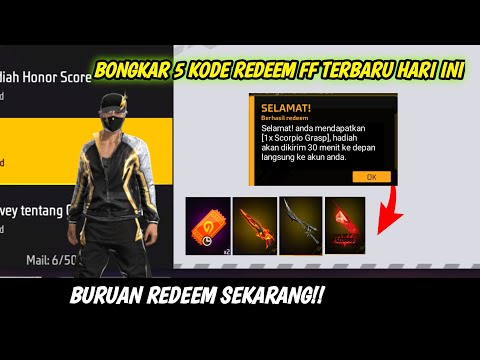 5 KODE REDEEM FF  TERBARU HARI INI 5 FEBRUARI 2026,CARA REDEEM KODE FF