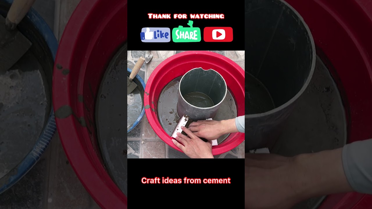 DIY - How to make a beautiful and effective wood stove from cement 