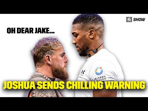 Jake Paul Was Too Scared to Look at Anthony Joshua!