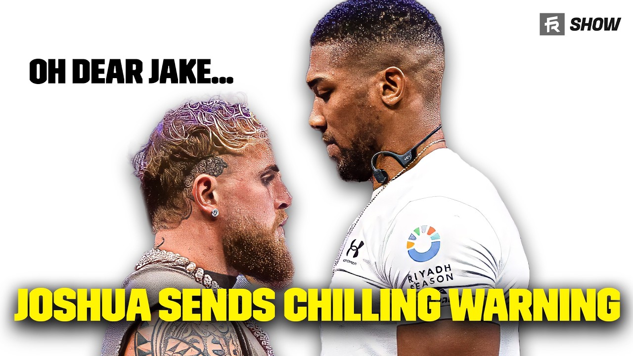 Джейк Пол был слишком напуган, чтобы смотреть на Энтони Джошуа!