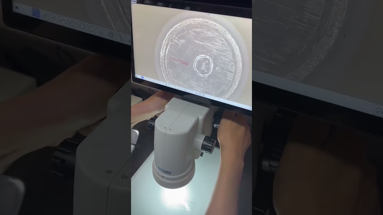 A36 3601 LCD Stereo Microscope Measure