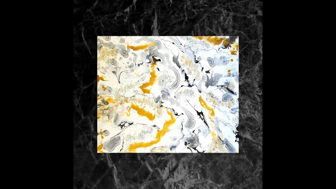 The Marble Effect P1|Z Gallerie Inspired Art🎨