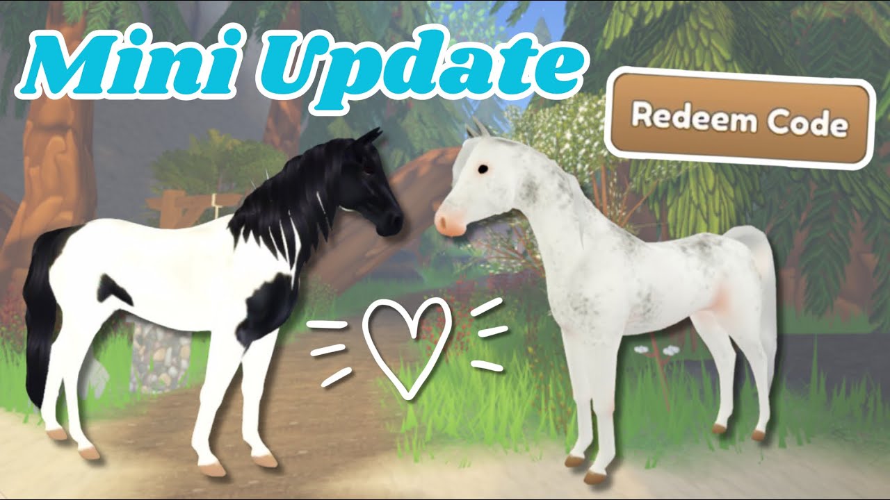 Mini Update! NEW Horse Coats & Redeem Code! + Summer Event Delay | Wild Horse Islands