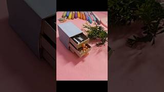 Match Box Reuse Craft ✨ Easy DIY from Waste #aesthetic #diy