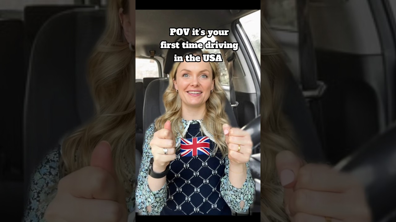 POV it’s your first time driving in the USA 🇺🇸 