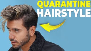 My Grown Out Quarantine Hairstyle | Men's Hair Tutorial | Alex Costa