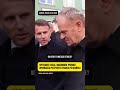 SPOTKANIE TUSKA Z MACRONEM. PREMIER OPROWADZA PREZYDENTA FRANCJI PO GDAŃSKU