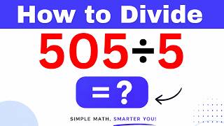 505÷5 Divide 505 by 5 (Long division Method)