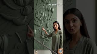 Luxury CNC Wall Panel Design | Modern Dining Room Feature Wall VIDEO 138