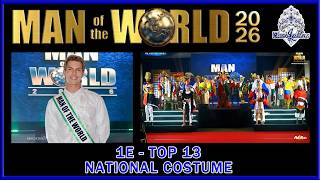 Man of the World 2026 - 1E - Top 13 National Costume