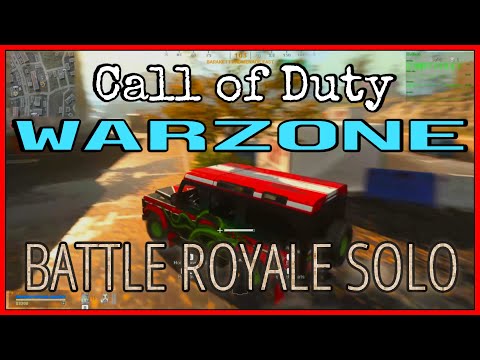 Battle Royale Solo [COD WARZONE]