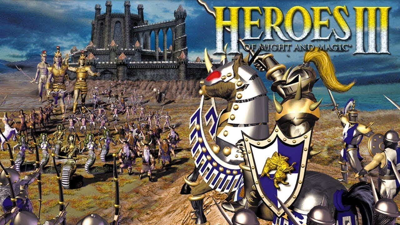 Heroes 3 HD ROE - Liberation - 4. Tunnels And Troglody Walkthrough PC 1080p