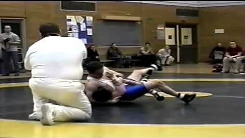 2002 Dual Meet: 61 kg Mike Stitt (UofC) vs. Marty Lastiwka (UofA)