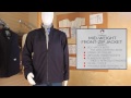 Mid weight Front zip jacket Product Video K610T
