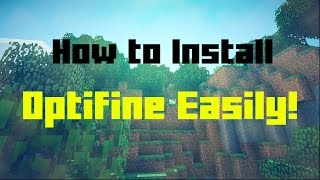 HOW TO INSTALL OPTIFINE 1.11! (Minecraft Tutorial)