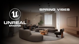 UNREAL ENGINE 5 Interior Animation | SPRING VIBES by PAUL LAPIN