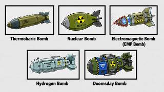 Explanation of the 5 most dangerous bombs in the world
