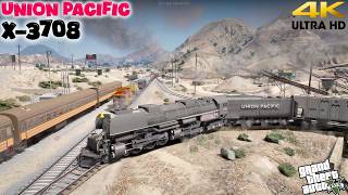 GTA V Real Train Ride – Union Pacific Challenger & Illinois