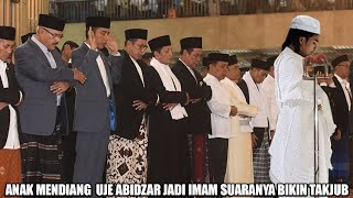 Download Lagu The late Uje Abidzar's son became a prayer leader, his voice is truly amazing. MP3