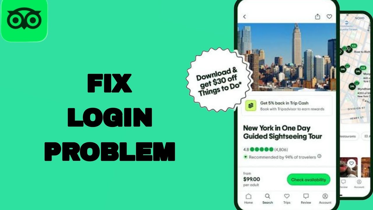 Как исправить и решить проблему со входом в приложение Tripadvisor | Пошаговая инструкция