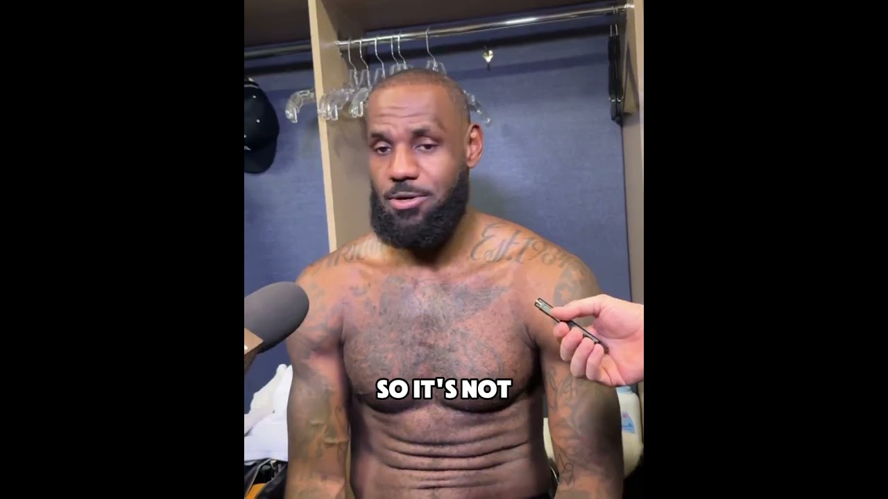 LeBron on his early chemistry with Luka Doncic