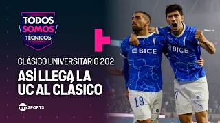Así llega Universidad Católica al Clásico Universitario 202 - Todos Somos Técnicos