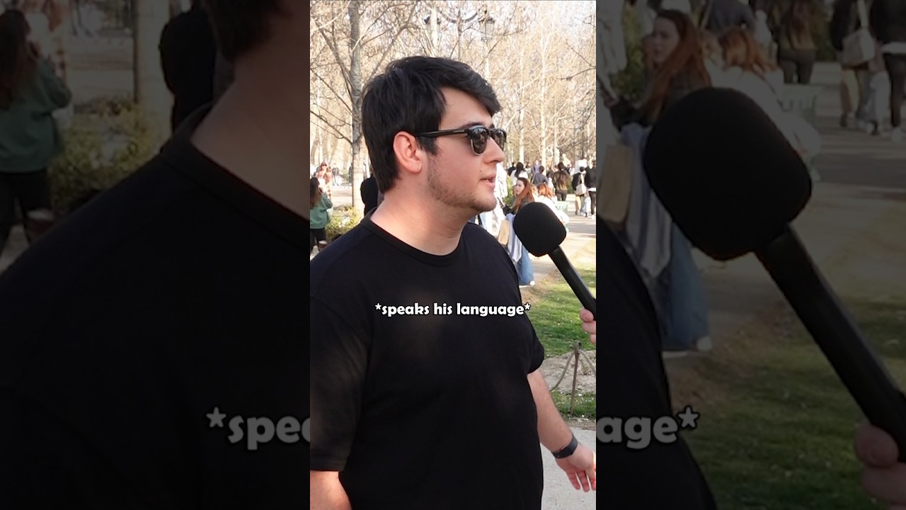 When a Majorcan guy does a language challenge