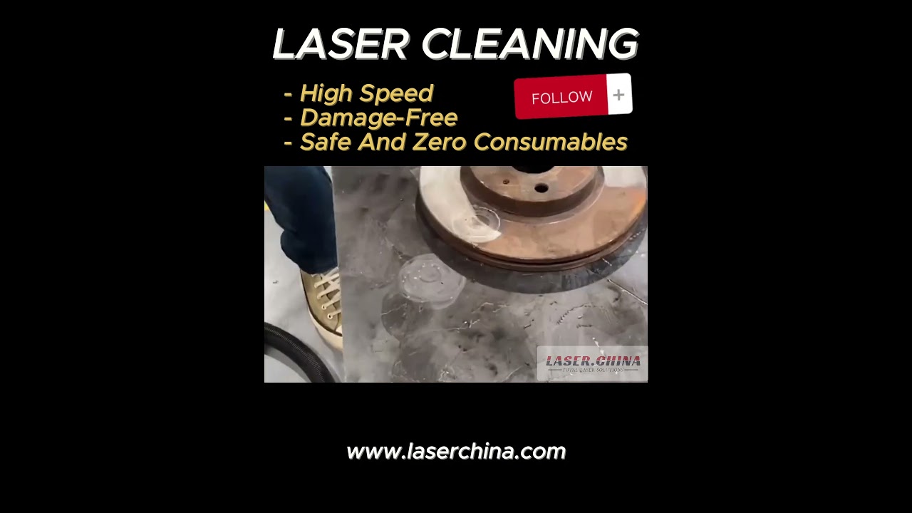 Laser Cleaning Machine: Removing Rust from Workpieces
