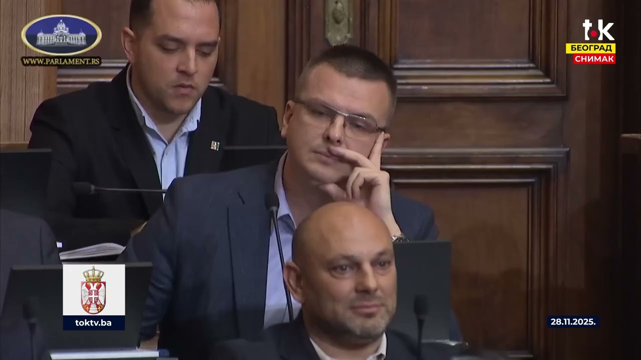 BRUTALNA SVAĐA Miloša Parandilovića i Ane Brnabić u Skupštini Srbije II TOK TV II 2025