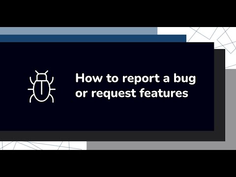 How to report a bug or request features (#GLASSApp) - YouTube