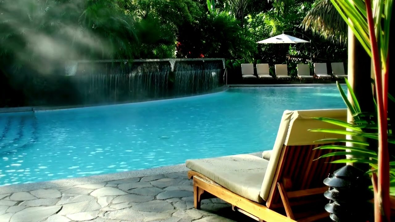 Live Poolside Chill Lounge For Relaxing, Stress Relief, Sleep HD