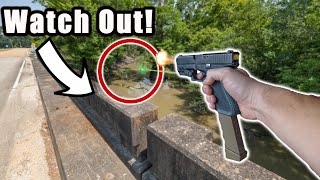 SHOTS FIRED! Magnet Fishing Gone Wrong (5 Guns, Safe And More)