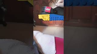 mostrqndo minha nova Crocs de lego #crocs #lego