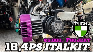 18.4 hp Italkit for the €5,000 Puch Maxi project
