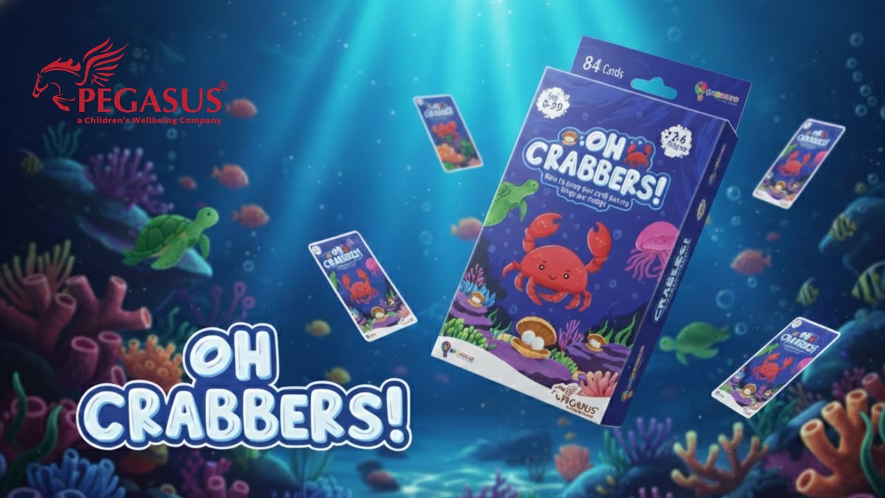 Dive into Oh Crabbers! The ultimate underwater card battle where only the smartest wins!
