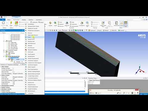 Design and Analysis of Composite Plates using ANSYS - YouTube