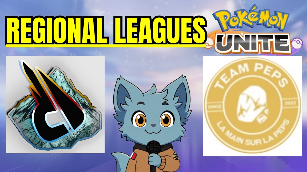 Avalanche VS Team Peps | Cast Regional Leagues Pokémon UNITE