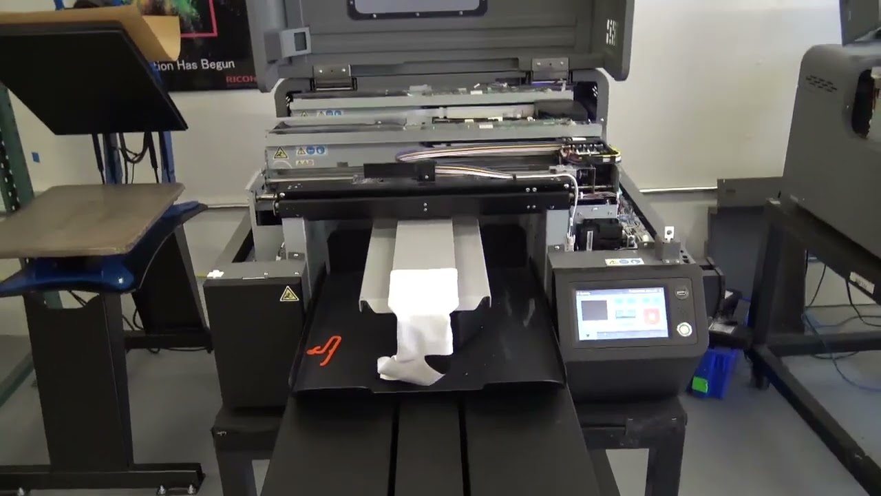 Ricoh DTG Ri4000 Printing on socks