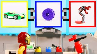 LEGO Experimental Vehicle | Iron Man's Dream Car! | STOP MOTION | Billy Bricks