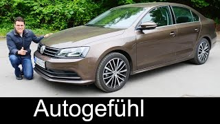 2015/2016 Volkswagen Jetta Facelift FULL REVIEW test driven Vento Sagitar Lavida  Autogefühl