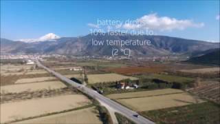 Test Flight: Flying Bebop 2 under wind